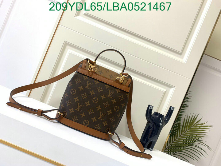 LV Bags-(Mirror)-Backpack-,Code:LBA0521467,$: 209USD