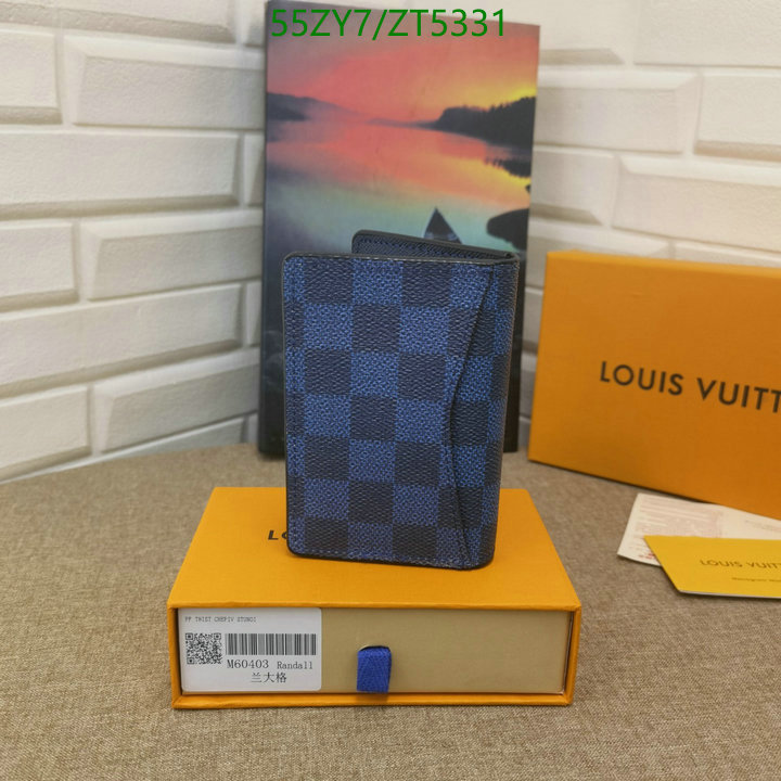 LV Bags-(4A)-Wallet-,Code: ZT5331,$: 55USD