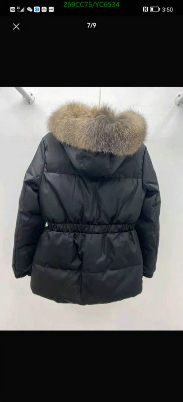 Down jacket Women-Moncler, Code: YC6534,$: 269USD