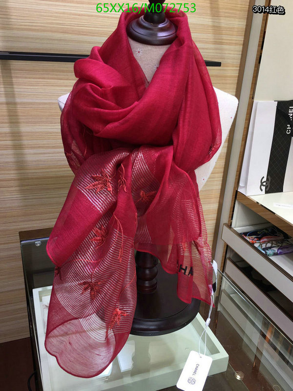 Scarf-Chanel,Code: M072753,$: 65USD