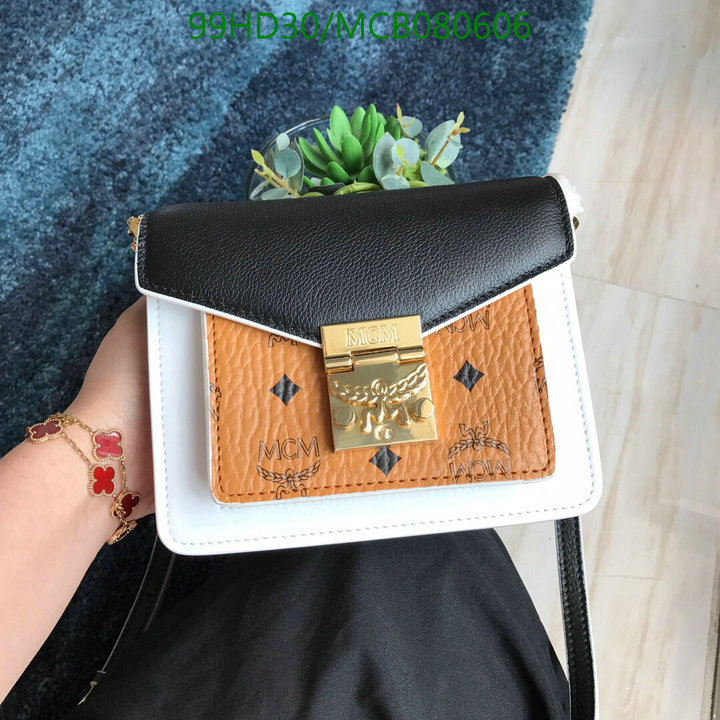 MCM Bag-(Mirror)-Diagonal-,Code:MCB080606,$:99USD