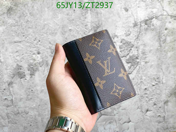 LV Bags-(Mirror)-Wallet-,Code: ZT2937,$: 65USD