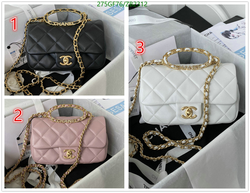 Chanel Bags -(Mirror)-Diagonal-,Code: ZB2312,$: 275USD