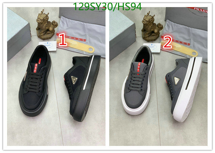 Men shoes-Prada, Code: HS94,$: 129USD