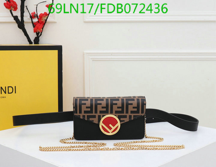 Fendi Bag-(4A)-Diagonal-,Code: FDB072436,$: 69USD