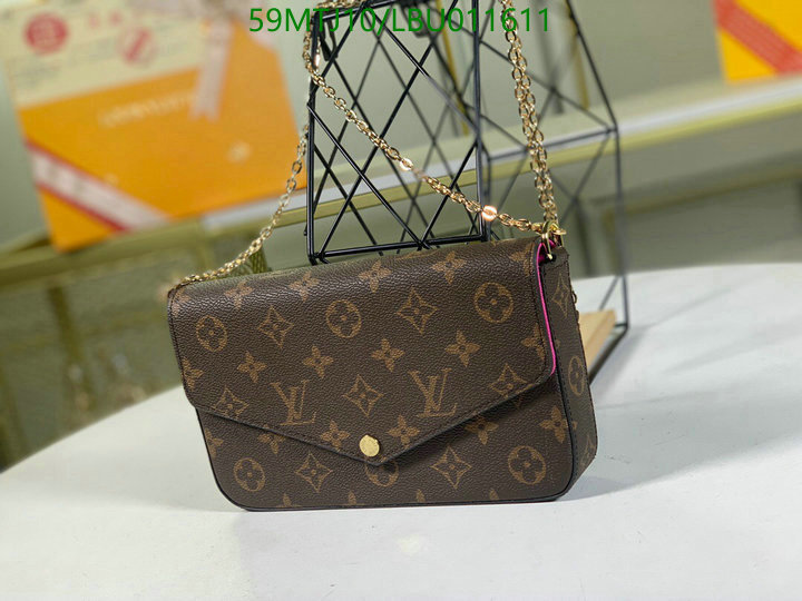 LV Bags-(4A)-Pochette MTis Bag-Twist-,Code: LBU011611,$: 59USD