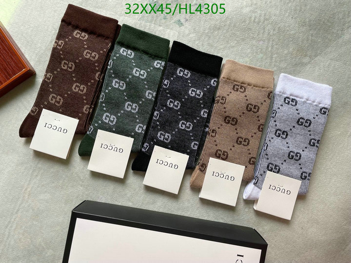 Sock-Gucci, Code: HL4305,$: 32USD