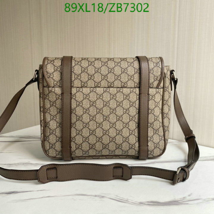 Gucci Bag-(4A)-Diagonal-,Code: ZB7302,$: 89USD