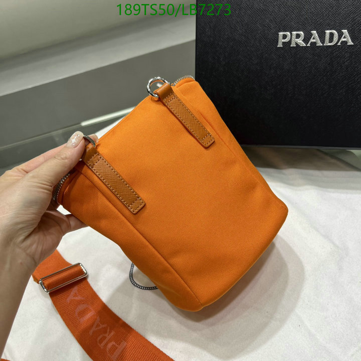 Prada Bag-(Mirror)-Diagonal-,Code: LB7273,$: 189USD
