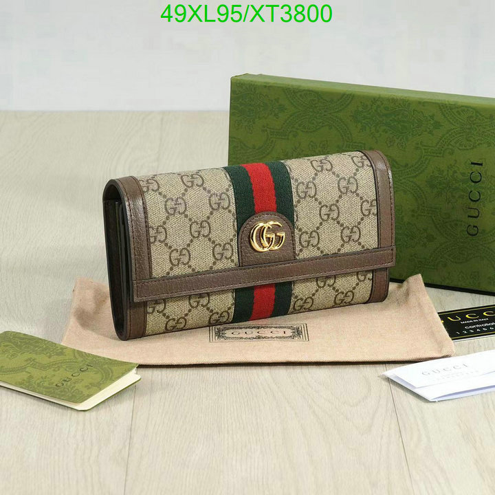 Gucci Bag-(4A)-Wallet-,Code: XT3800,$: 49USD