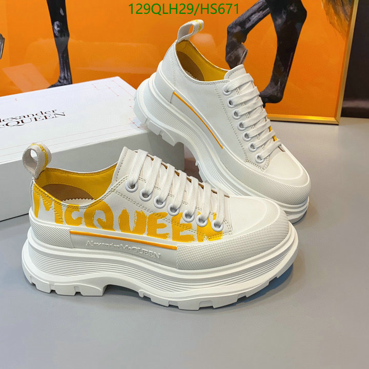 Men shoes-Alexander Mcqueen, Code: HS671,$: 129USD