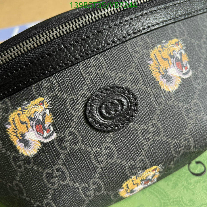 Gucci Bag-(Mirror)-Belt Bag-Chest Bag--,Code: YB7244,$: 139USD