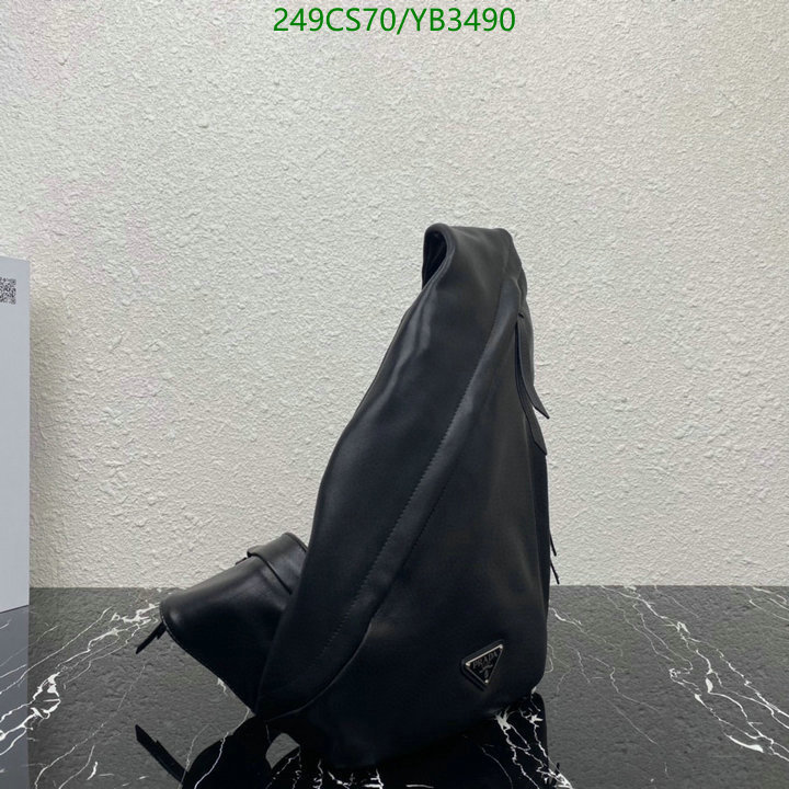 Prada Bag-(Mirror)-Diagonal-,Code: YB3490,$: 249USD