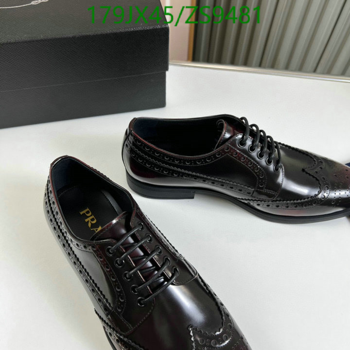Men shoes-Prada, Code: ZS9481,$: 175USD