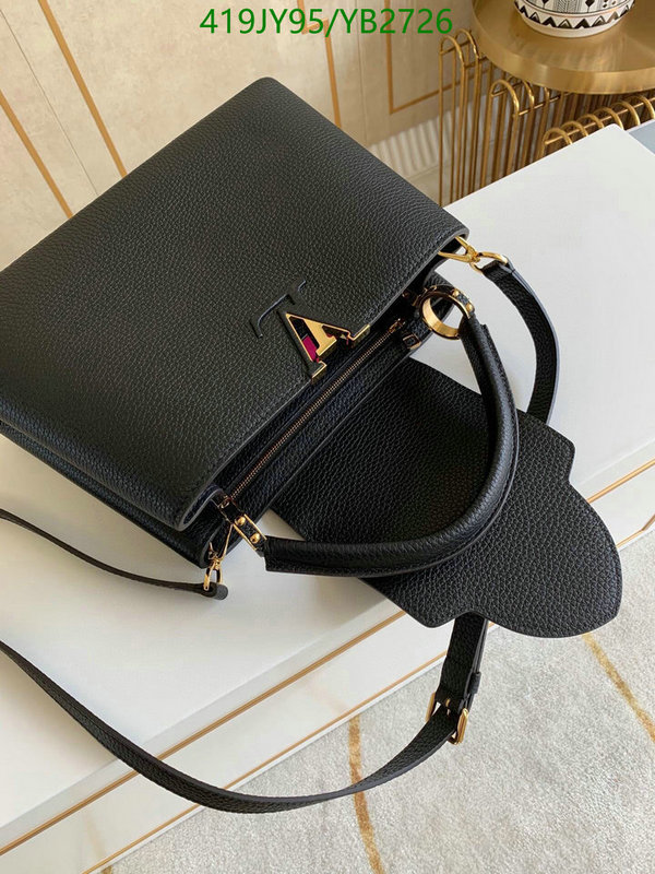 LV Bags-(Mirror)-Handbag-,Code: YB2726,$: 419USD