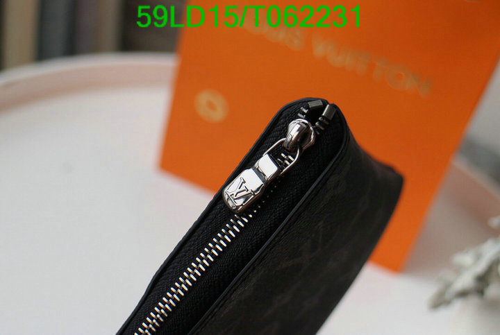 LV Bags-(Mirror)-Wallet-,Code: T062231,$: 59USD
