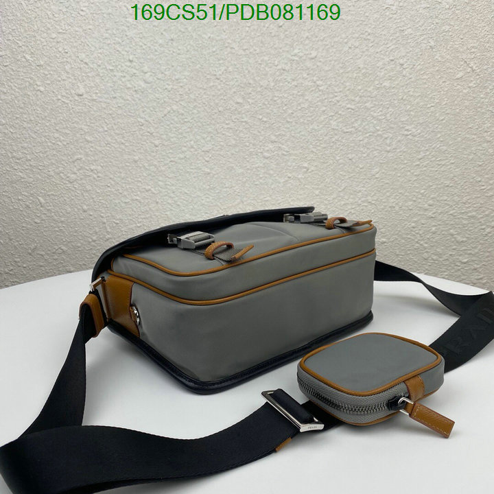Prada Bag-(Mirror)-Diagonal-,Code:PDB081170,$:169USD