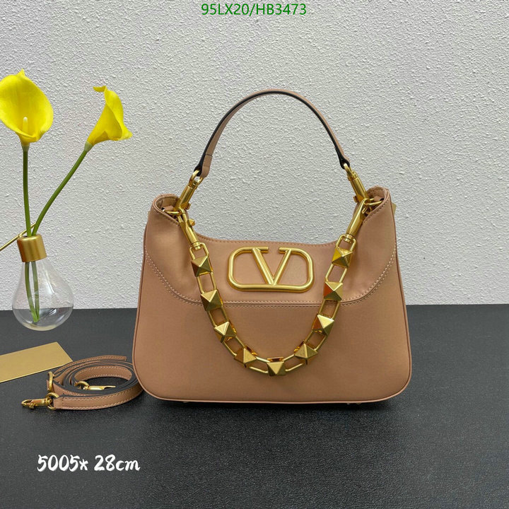 Valentino Bag-(4A)-Handbag-,Code: HB3473,$: 95USD