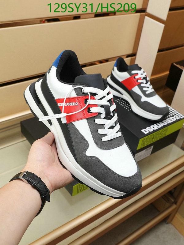 Men shoes-DSQUARED2, Code: HS209,$: 129USD