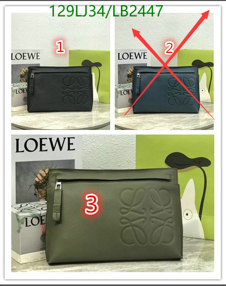 Loewe Bag-(Mirror)-Diagonal-,Code: LB2447,$: 129USD
