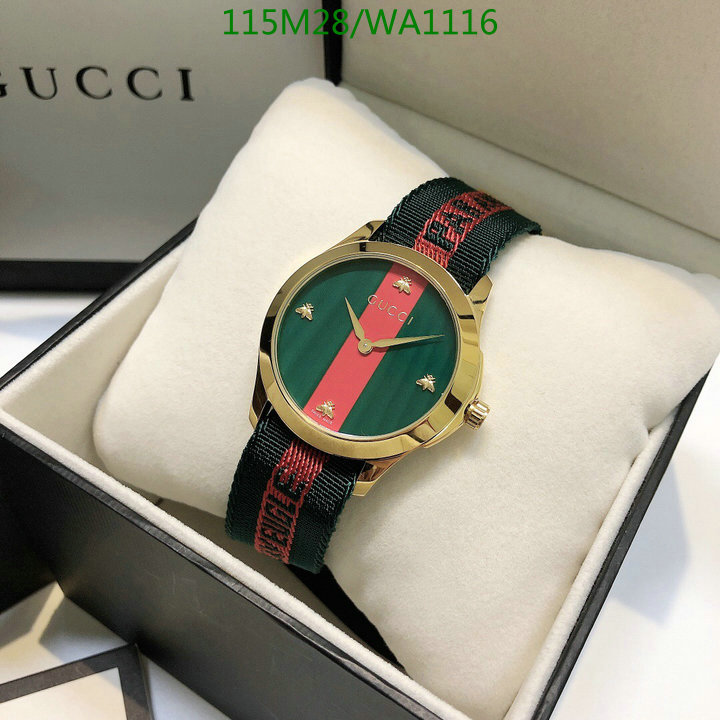 Watch-4A Quality-Gucci, Code: WA1116,$: 115USD