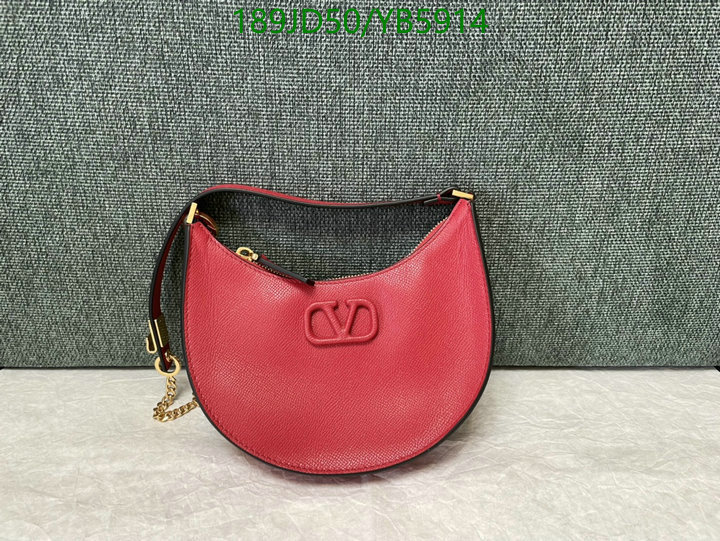 Valentino Bag-(Mirror)-Diagonal-,Code: YB5914,$: 189USD