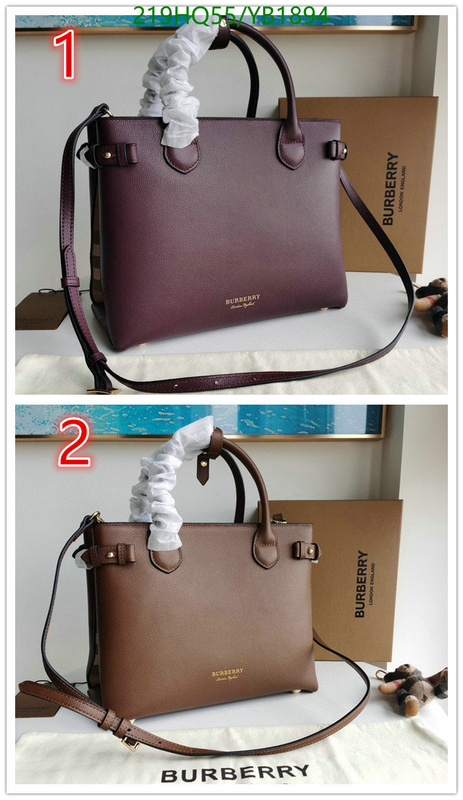 Burberry Bag-(Mirror)-Handbag-,Code: YB1894,$: 219USD