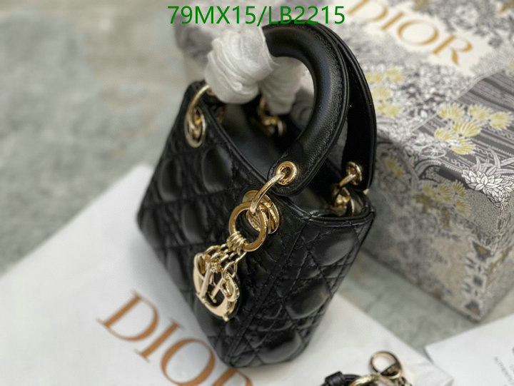 Dior Bags-(4A)-Lady-,Code: LB2215,$: 79USD