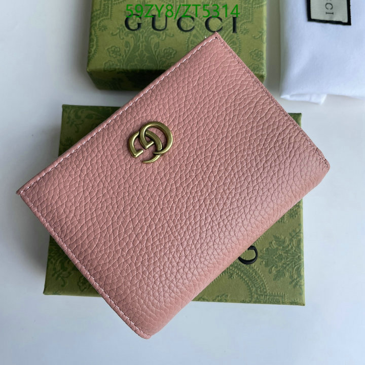 Gucci Bag-(4A)-Wallet-,Code: ZT5314,$: 59USD