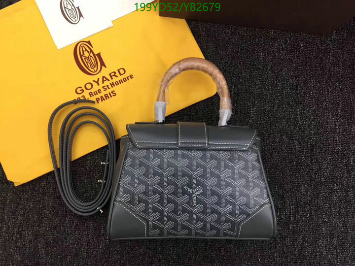 Goyard Bag-(Mirror)-Diagonal-,Code: YB2679,$: 199USD