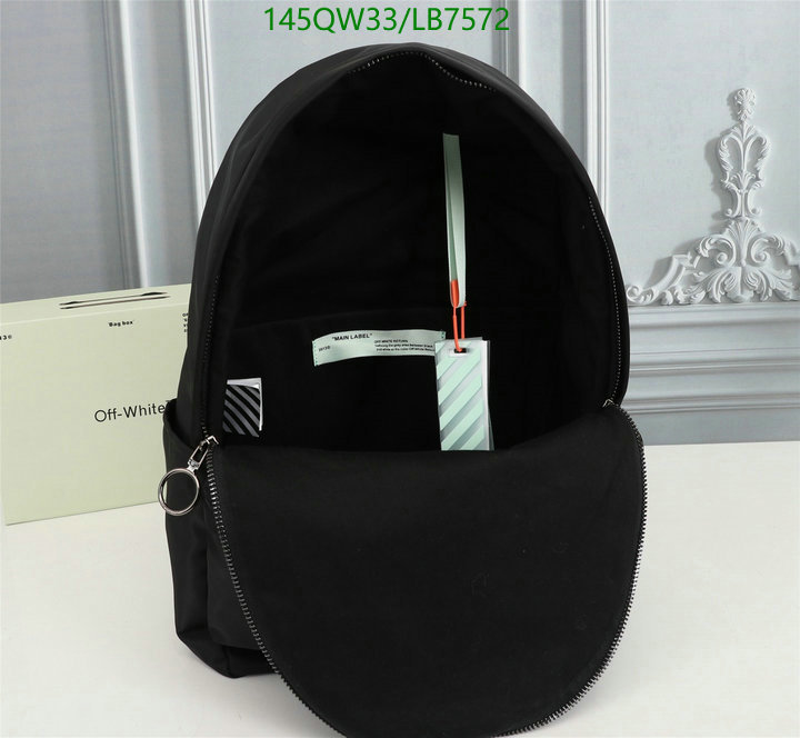 Off-White Bag-(Mirror)-Backpack-,Code: LB7572,$: 145USD