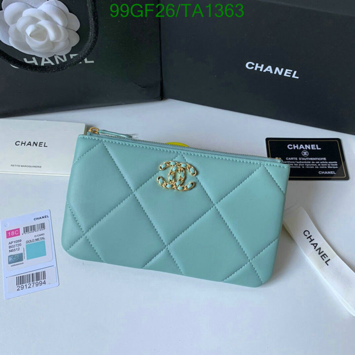 Chanel Bags -(Mirror)-Wallet-,Code: TA1363,$: 99USD