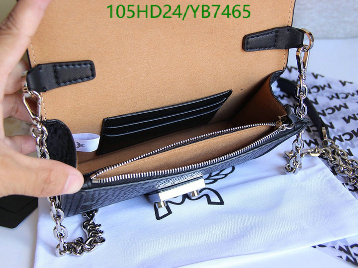 MCM Bag-(Mirror)-Diagonal-,Code: YB7465,$: 105USD