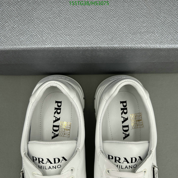 Men shoes-Prada, Code: HS3075,$: 155USD