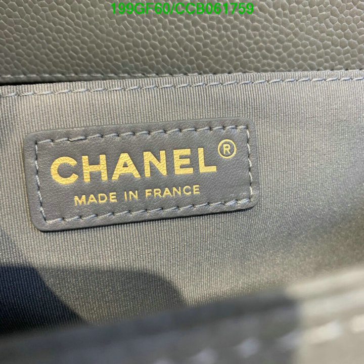 Chanel Bags -(Mirror)-Le Boy,Code: CCB061759,$: 199USD