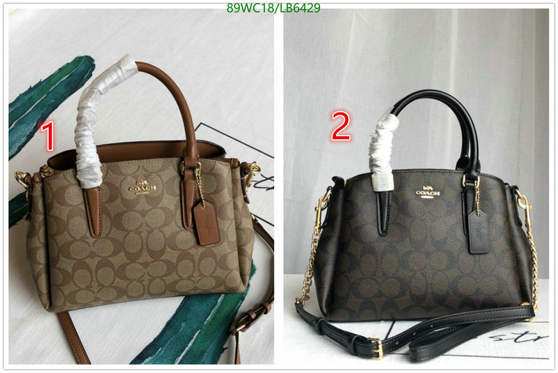 Coach Bag-(4A)-Handbag-,Code: LB6429,$: 89USD