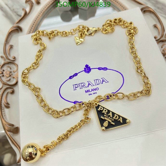 Jewelry-Prada, Code: KJ4839,$: 35USD