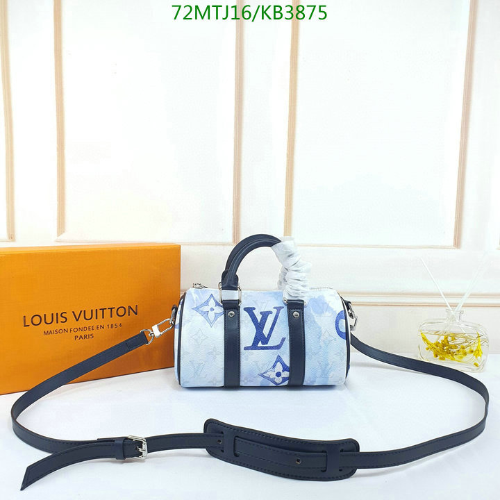 LV Bags-(4A)-Handbag Collection-,Code: KB3875,$: 72USD