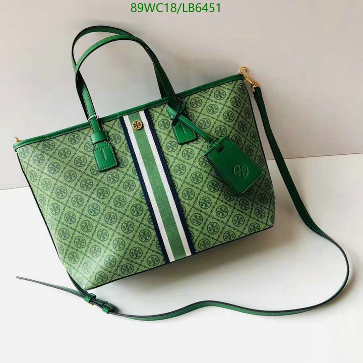 Tory Burch Bag-(4A)-Handbag-,Code: LB6451,$: 89USD