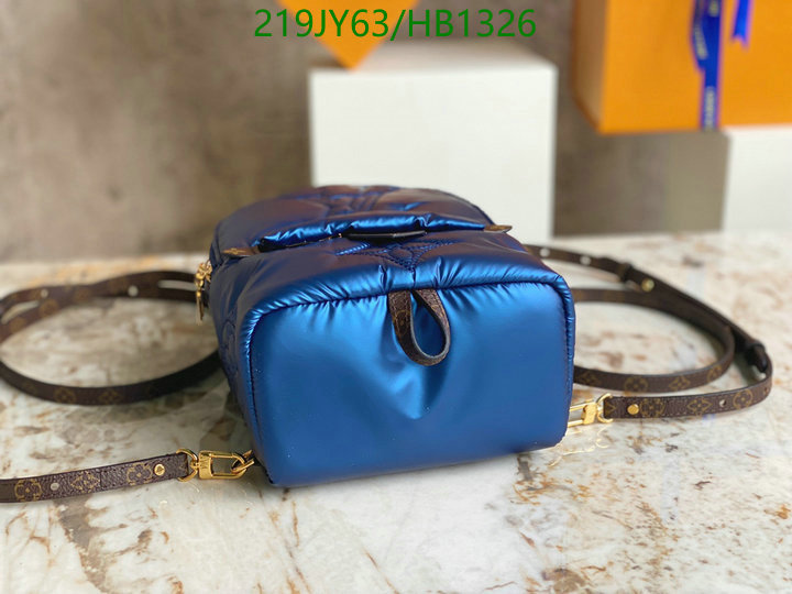 LV Bags-(Mirror)-Backpack-,Code: HB1326,$: 219USD