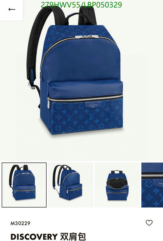 LV Bags-(Mirror)-Backpack-,Code: LBP050329,$: 279USD