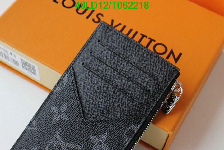 LV Bags-(Mirror)-Wallet-,Code: T062218,$: 49USD