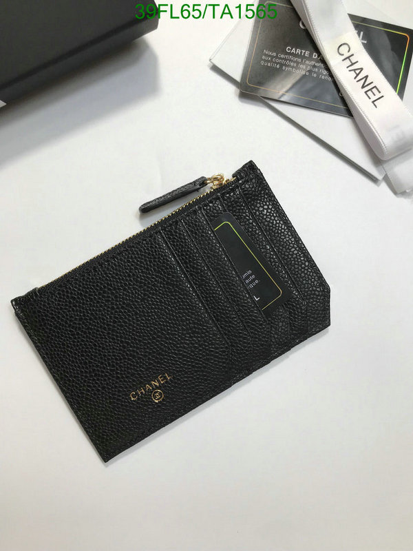 Chanel Bags ( 4A )-Wallet-,Code: TA1565,$: 39USD