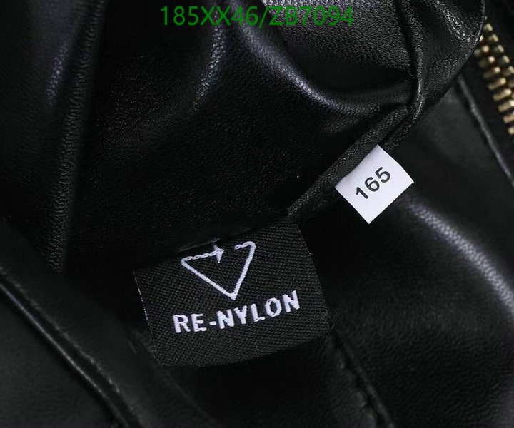 Prada Bag-(Mirror)-Handbag-,Code: ZB7094,$: 185USD