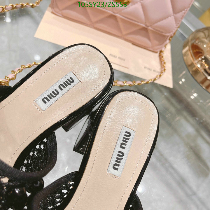 Women Shoes-Miu Miu, Code: ZS553,$: 105USD