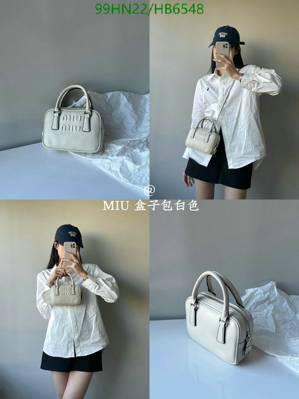 Miu Miu Bag-(4A)-Diagonal-,Code: HB6548,$: 99USD