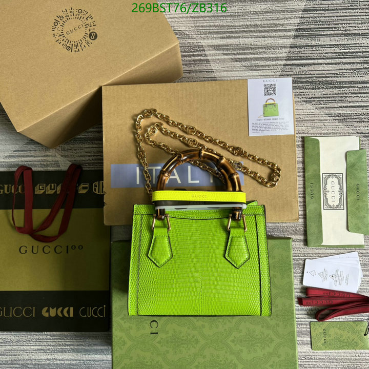 Gucci Bag-(Mirror)-Diana-Bamboo-,Code: ZB316,$: 269USD