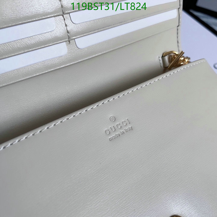 Gucci Bag-(Mirror)-Wallet-,Code: LT824,$: 119USD