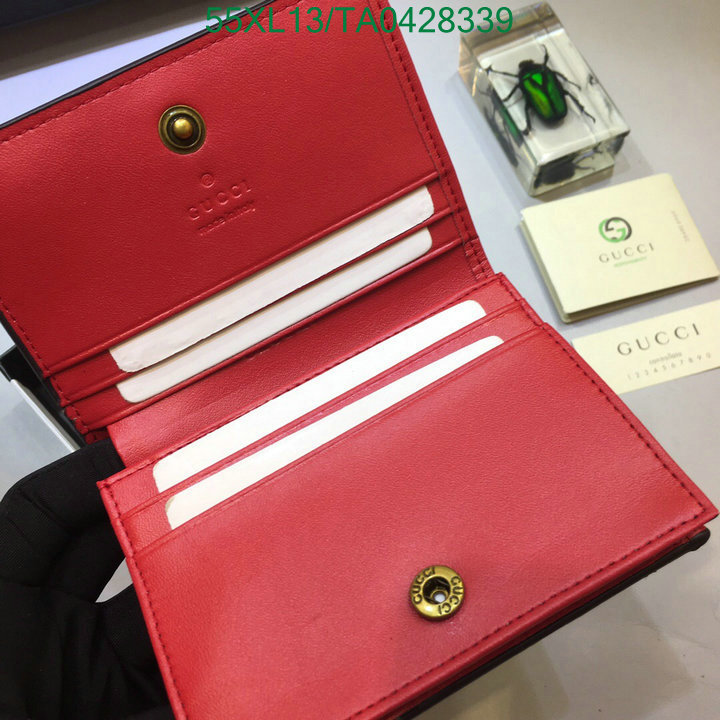 Gucci Bag-(4A)-Wallet-,Code:TA0428339,$: 55USD