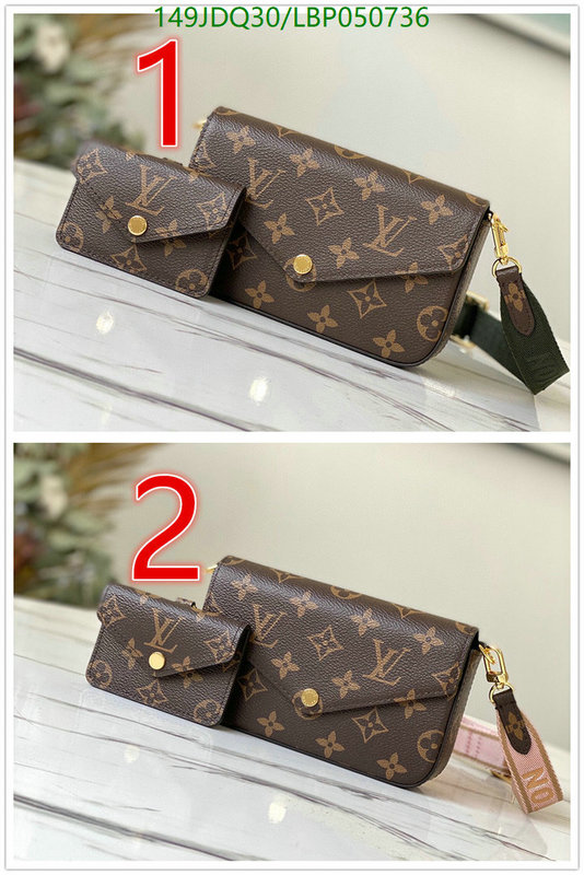 LV Bags-(Mirror)-New Wave Multi-Pochette-,Code: LBP050736,$: 149USD